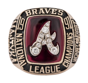 1991 Atlanta Braves National League Championship Ring
